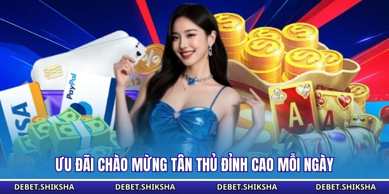Khuyến Mãi Debet - Cơ Hội Nhận Thưởng Đặc Sắc 2026 Ưu đãi chào mừng tân thủ đỉnh cao mỗi ngày